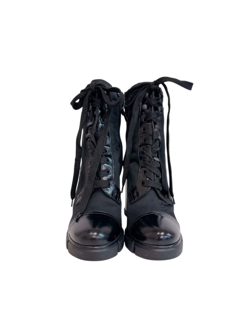 Prada Short Triangle Logo Boot - Picture 2 of 7